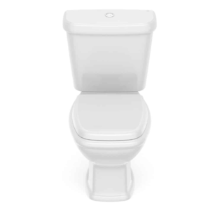 Kit com Vaso e Caixa Acoplado Fit Plus com Assento e Intens de Montagens Cinza Prata