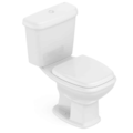 Kit com Vaso e Caixa Acoplado Fit Plus com Assento e Intens de Montagens Cinza Prata-883b6366-ca3d-455f-b3f9-79a2e5c614ec