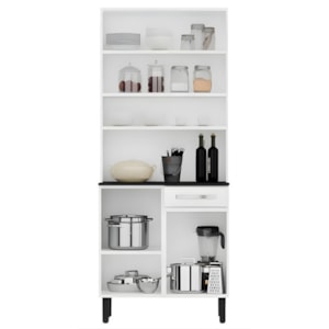 Kit Cozinha Compacta Itatiaia Pratika 4 Portas 1 Gaveta Branco