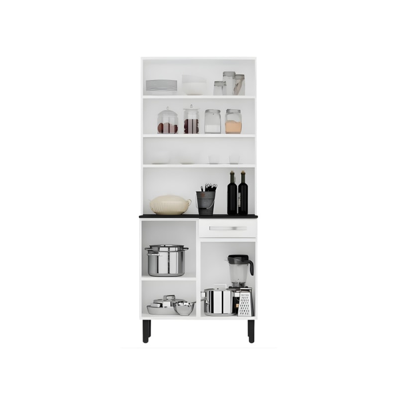 Kit Cozinha Compacta Itatiaia Pratika 4 Portas 1 Gaveta Branco-5ed2be7d-6256-4401-b6b2-07b6b6b80164