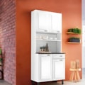 Kit Cozinha Compacta Itatiaia Pratika 4 Portas 1 Gaveta Branco-2d739070-c8e9-4065-95fc-fb51dcdc2b79