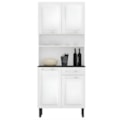 Kit Cozinha Compacta Itatiaia Pratika 4 Portas 1 Gaveta Branco-433f9dfc-92a6-4187-aebb-f7046ae78784
