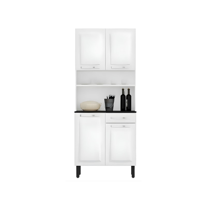 Kit Cozinha Compacta Itatiaia Pratika 4 Portas 1 Gaveta Branco-a58c07d1-423b-421b-bbed-0afb620978d8