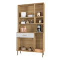 Kit Cozinha Compacta Kits Parana Golden 6 Portas 1 Gaveta Freijo/Supremo-82807f62-8313-48ca-b65a-75b64905774c