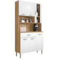Kit Cozinha Compacta Kits Parana Golden 6 Portas 1 Gaveta Freijo/Supremo-bb59da6c-0042-4e50-90a1-4a392bbda2ca
