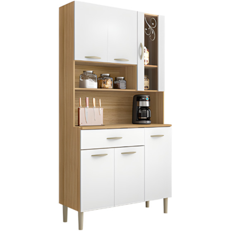 Kit Cozinha Compacta Kits Parana Golden 6 Portas 1 Gaveta Freijo/Supremo-4fe8e91b-8d82-4fe2-a2ef-849d0f7d11aa