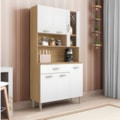 Kit Cozinha Compacta Kits Parana Golden 6 Portas 1 Gaveta Freijo/Supremo-a519c3da-c93f-4e62-be2a-d335967e07d3