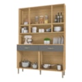 Kit Cozinha Compacta Kits Parana Golden 8 Portas 2 Gavetas Freijo/Gris-356684fa-499b-4d0f-b6f8-3b877b3917dc