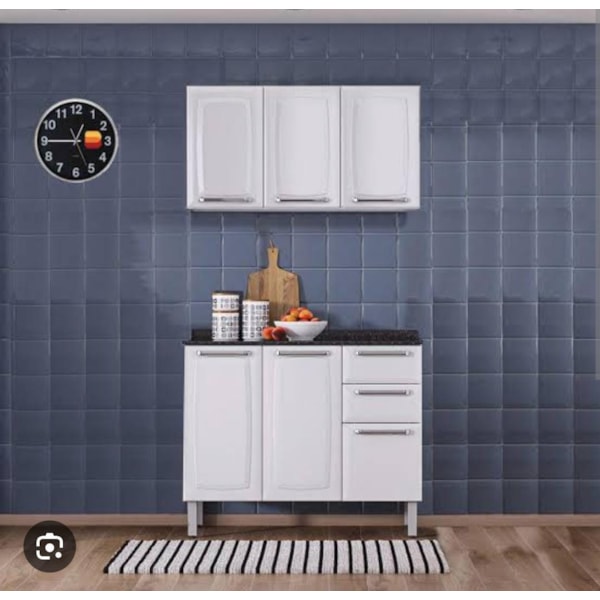 Kit Cozinha Itatiaia Luce 6 Portas 2 Gavetas Branco-aaffd9e9-aa30-47a5-bdc7-755c22292bfc