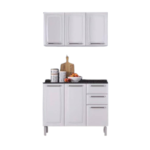 Kit Cozinha Itatiaia Luce 6 Portas 2 Gavetas Branco-cb1a8e5c-7c43-4d16-a848-cbfe9ab91ce2