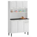 Kit Cozinha Itatiaia Rose 6 Portas 1 Gaveta Branco-ddc90ebe-5972-41ca-86a4-b1590ca99d90