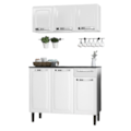 Kit Cozinha Itatiaia Rose 6 Portas 1 Gaveta Branco-5c684c9c-76dc-4c3d-992e-2c487b9d45c9
