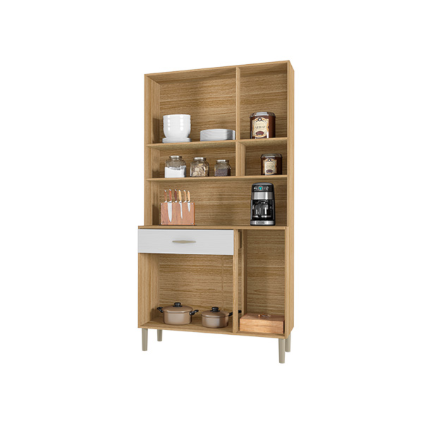 Kit Cozinha Parana Golden 6 Portas 1 Gaveta Freijo Supremo-60291ad5-d646-42b4-aa20-7bd79cd3f719