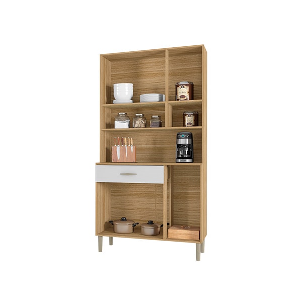 Kit Cozinha Parana Golden 6 Portas 1 Gaveta Freijo Supremo-6fcb1135-1037-438f-ad93-051f73a45776