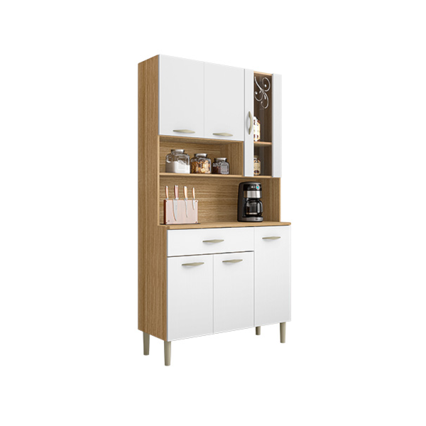 Kit Cozinha Parana Golden 6 Portas 1 Gaveta Freijo Supremo-2866910e-e930-401a-aa24-99dfc3416118
