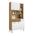 Kit Cozinha Parana Golden 6 Portas 1 Gaveta Freijo Supremo Ripado Freijo-0c0b933c-2d07-4e7d-a59a-9b151d568cc2