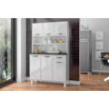 Kit Cozinha Telasul Triplo Rubi 6 Portas 1 Gaveta com TampoSmart Branco-8761af0e-605d-48c7-91db-dea57873d98b