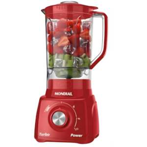 Kit Mondial 3 Em1 Batedeira+Liquidificador+Espremedor 127V/60HZ KT-202-R Vermelho
