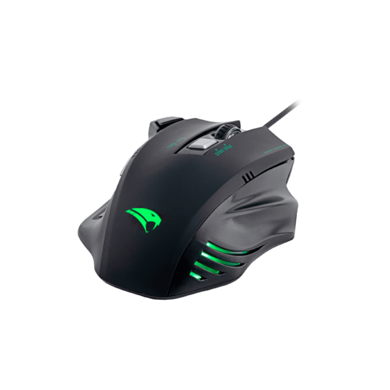 Kit Teclado e Mouse Python Viper Pro Bivolt Preto/Verde