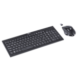 Kit Teclado e Mouse sem Fio Dynamic 1600DP 28406 Preto