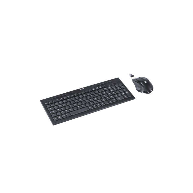 Kit Teclado e Mouse sem Fio Dynamic 1600DP 28406 Preto