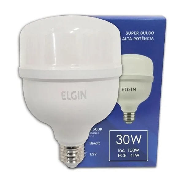 Lampada Elgin Bulbo Led T 30W Bivolt 6500K -9192d8de-7e0d-473b-8e82-88c7428c59de