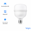 Lâmpada LED Bulbo Elgin T140 80W Bivolt 6500K Luz Branca Fria 48LHP80FO000-9763ef15-0385-4001-8573-066ba0be6b85
