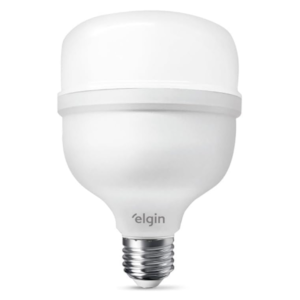 Lâmpada LED Bulbo Elgin T140 80W Bivolt 6500K Luz Branca Fria 48LHP80FO000