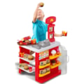 Lanchonete Infantil Magic Toys Vermelho com Acessórios-62185725-773e-4906-b737-4b578f16c916