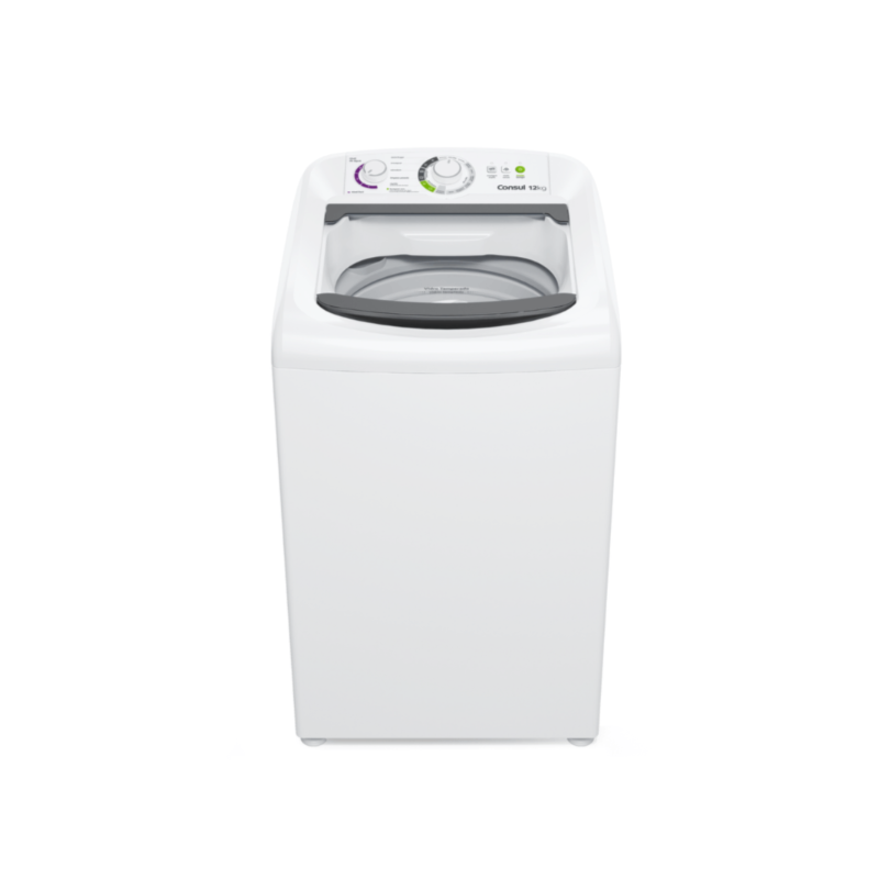 Lavadora Consul 12KG com Dosagem Economica e Ciclo Edredom 127V Branco CWH12BBANA