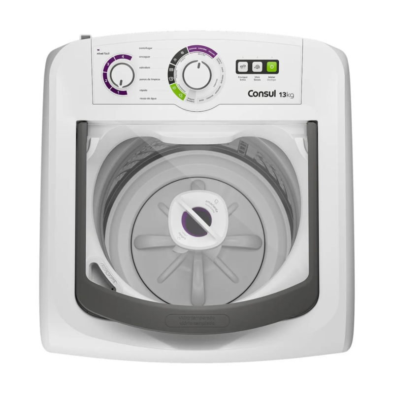 Lavadora Consul 13KG Eletronica Max 12 CWH13ABANA-57fc0fc1-5d0d-4321-9588-d38ab43beed3