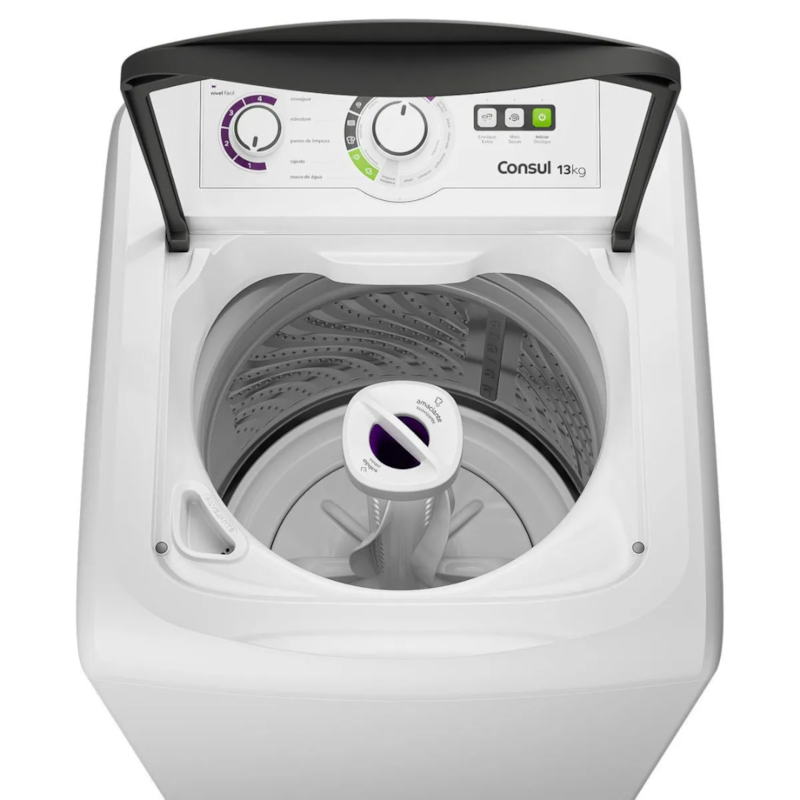 Lavadora Consul 13KG Eletronica Max 12 CWH13ABANA-f71c5b6c-1965-412c-896c-70e7334bed6f