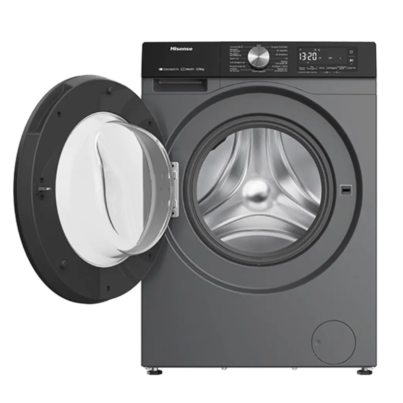 Lavadora Hisense 13KG/8KG Inverter com 13 Programas de Lavagem Wifi Steam 127V Prata WD3S1343BT1-58c711f7-a16b-46d1-86e2-e8045b004df0