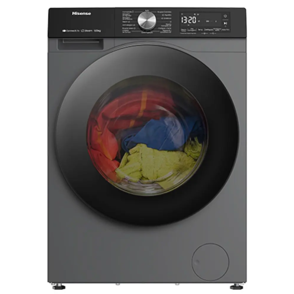 Lavadora Hisense 13KG/8KG Inverter com 13 Programas de Lavagem Wifi Steam 127V Prata WD3S1343BT1-31feae0b-d45f-421c-9084-586af75c6784
