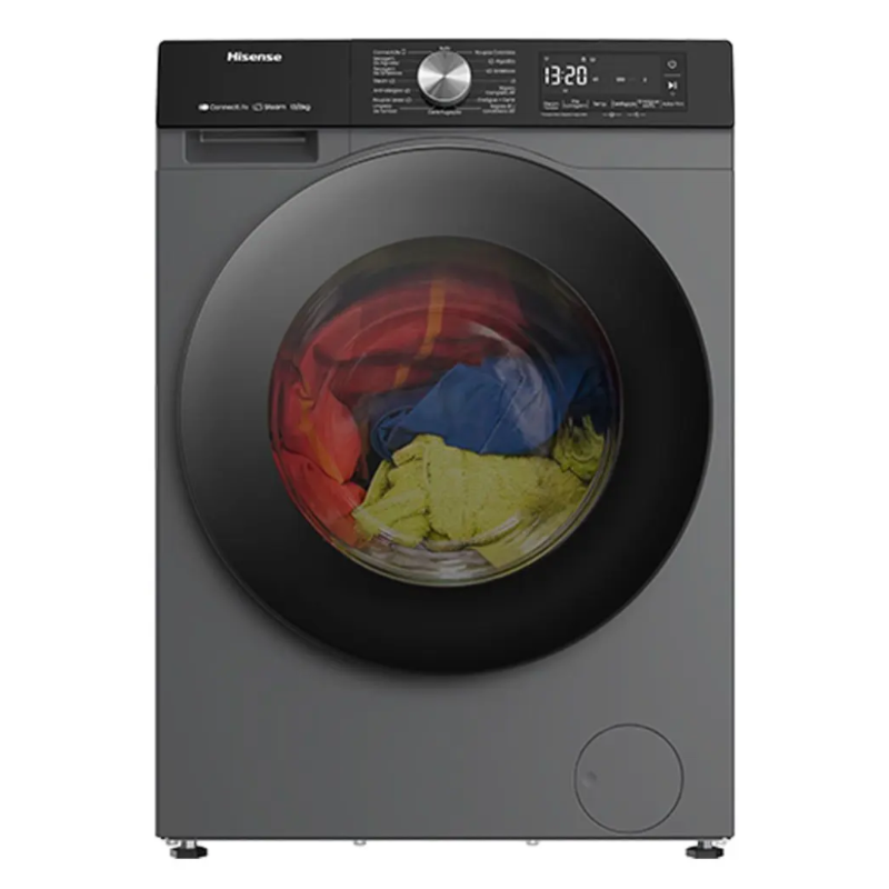 Lavadora Hisense 13KG/8KG Inverter com 13 Programas de Lavagem Wifi Steam 127V Prata WD3S1343BT1-fde68bd9-be9d-4f6b-8ec5-11f8579d1ac1