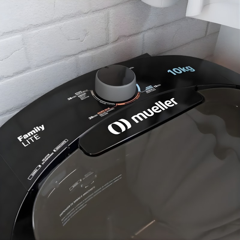 Lavadora Mueller Family Lite 10KG 127V 60HZ Preto-c1e5357a-c698-4f52-95ee-d85f60d33e12