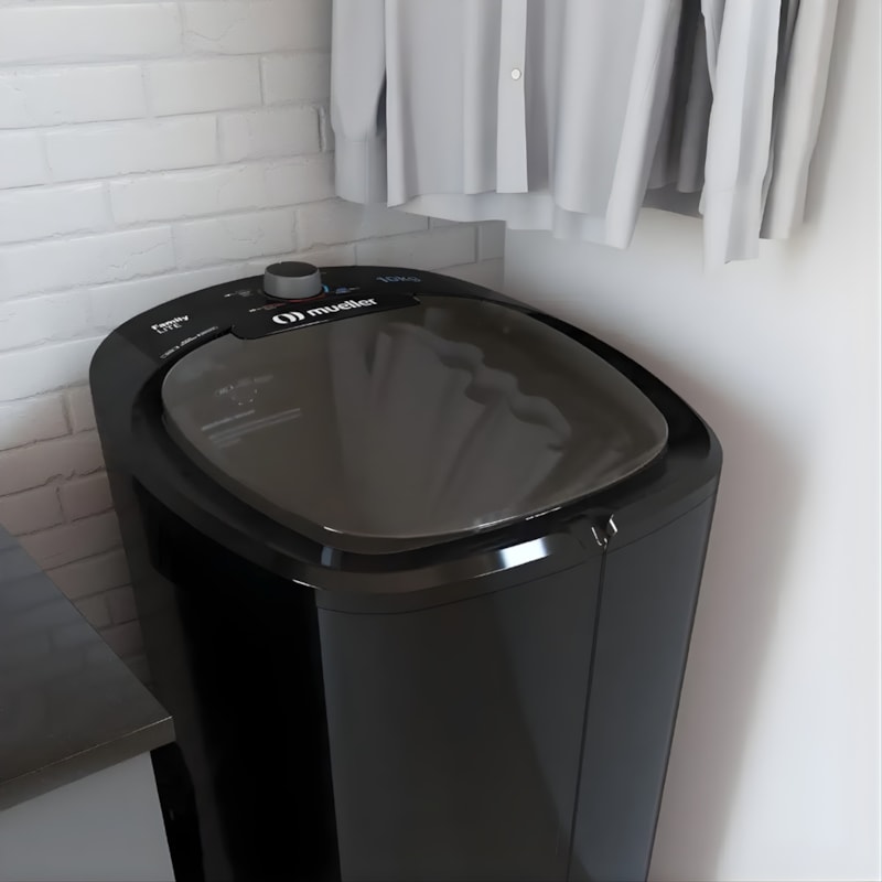Lavadora Mueller Family Lite 10KG 127V 60HZ Preto-0234f875-03e8-45bc-aefd-47a496503785