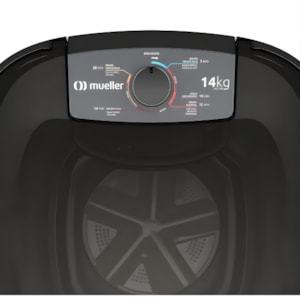 Lavadora Mueller Semiautomatico 14Kg MLT14G PA6I 127V 60HZ Preto