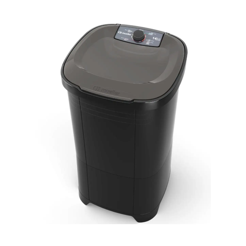 Lavadora Mueller Semiautomatico 14Kg MLT14G PA6I 127V 60HZ Preto