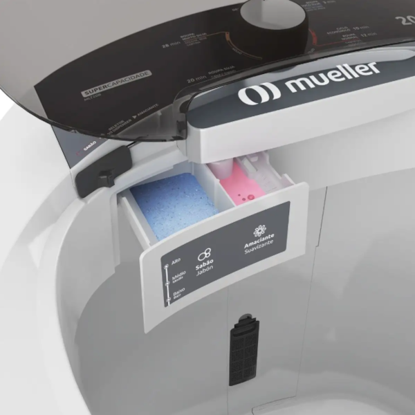 Lavadora Mueller Semiautomatico 20Kg MLT20B BA6I 107V 60HZ Branco-8a2c2ae8-1afb-42b4-a538-637c4134f08e
