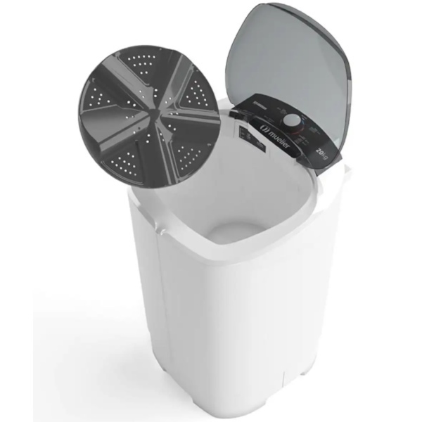 Lavadora Mueller Semiautomatico 20Kg MLT20B BA6I 107V 60HZ Branco-86cd9150-2c10-4d47-8167-31143b28327d