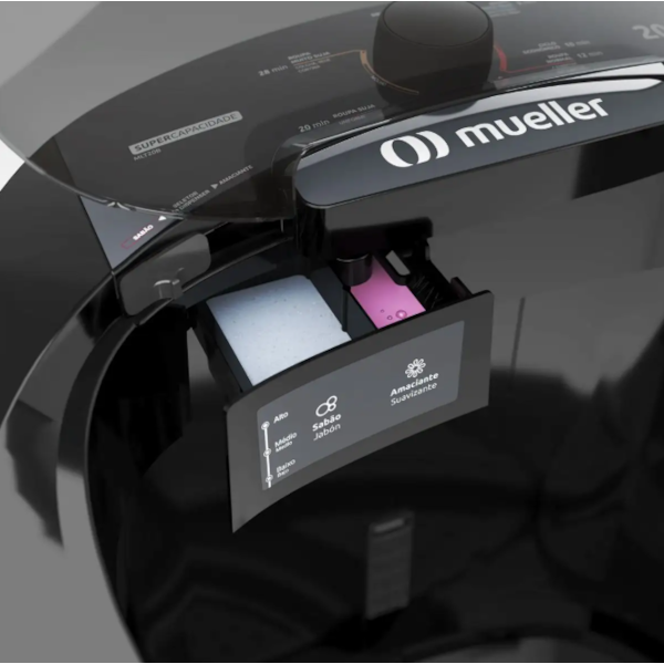 Lavadora Mueller Semiautomatico 20Kg MLT20B PA6I 127V 60HZ Preto-921916d0-a1e5-4a59-9a3a-5fef766d2116