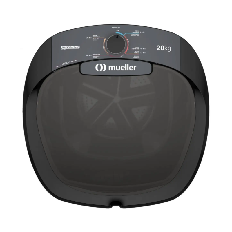 Lavadora Mueller Semiautomatico 20Kg MLT20B PA6I 127V 60HZ Preto-7e6ce379-58cb-4147-8cb0-3b5e6fd56533