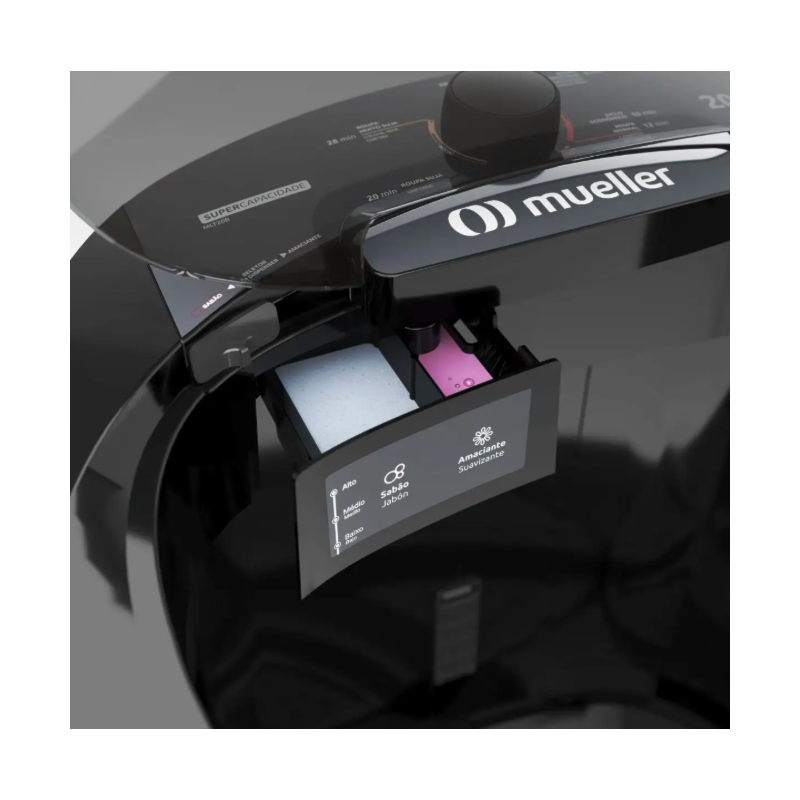 Lavadora Mueller Semiautomatico 20Kg MLT20B PA6I 127V 60HZ Preto-d1860b2c-567f-4a3e-9aa6-8714e5c637e9