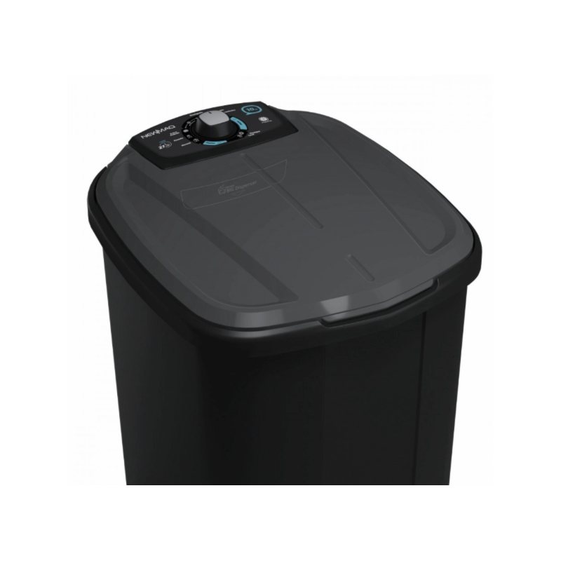 Lavadora Newmaq 10Kg 127V 60Hz Black