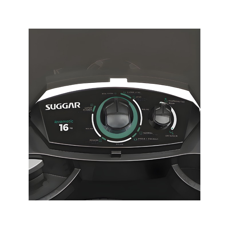 Lavadora Suggar Lavamatic 16KG LC1621PT 127V Preto-ef232506-848b-4a0f-ab4a-ec4ff7dc7e7c