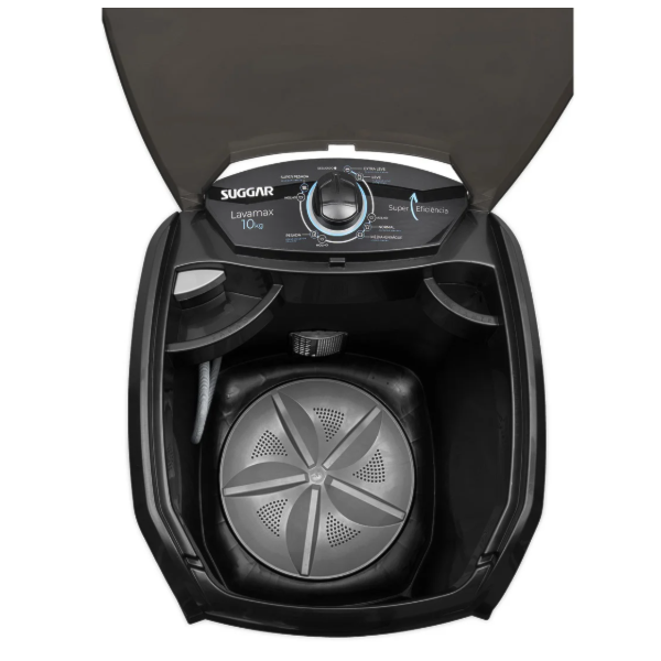 Lavadora Suggar Lavamax 10KG 127V Preto-58694853-c4d0-46f6-95c8-6eb2c8885b16