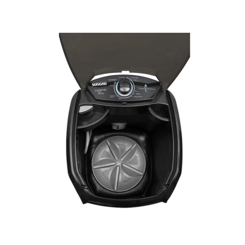Lavadora Suggar Lavamax 10KG 127V Preto-ca8ad9c3-f27d-487b-a616-b727a54fc7e0
