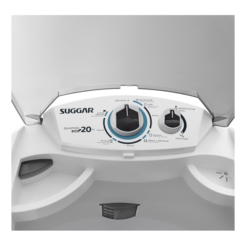 Lavadora Suggar Lavamax Eco 20.1KG LE2021BR 127V Branco-e9f2eab0-a6b2-4fd1-af77-f5c3b946a176