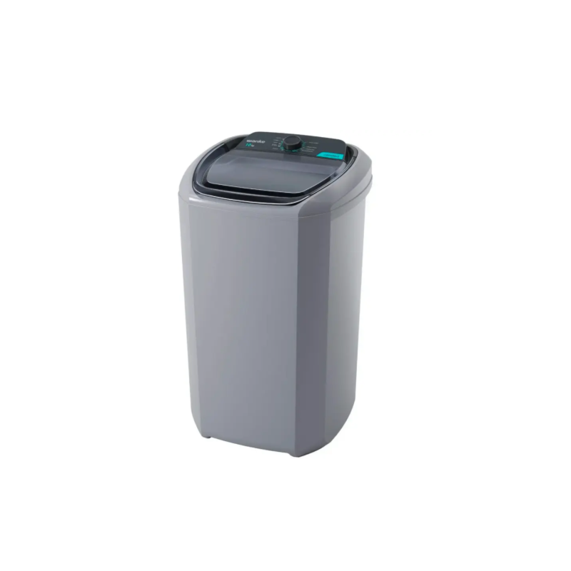 Lavadora Wanke Comfort 10KG 127V Silver Cinza
